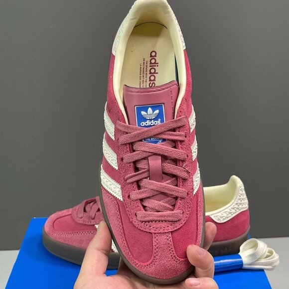 Adidas Gazelle Indoor Pink Cloud White For Women - Picture 3 of 7